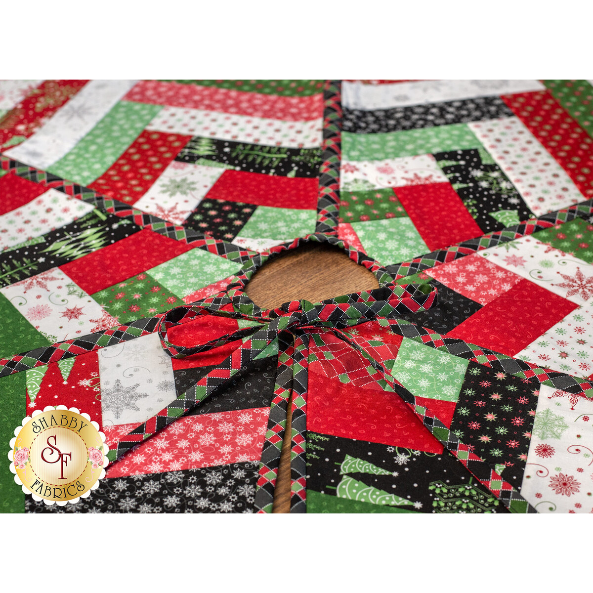 Christmas Night Tree Skirt Kit