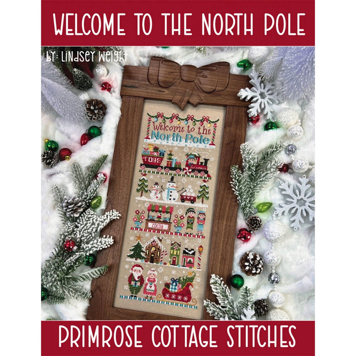 Advent calendar cross stitch PDF pattern Winter cross stitch