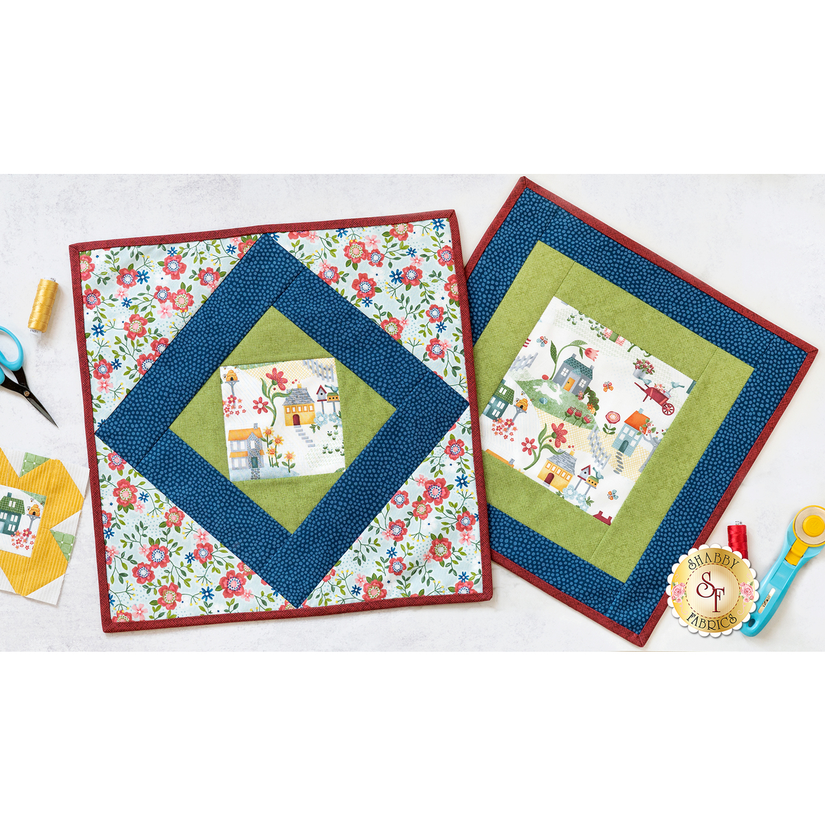 How to Make an Easy Quilt As You Go Project Bag! Zippity-Do-Done