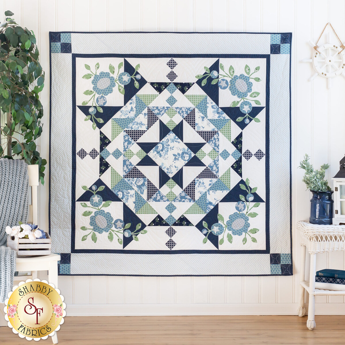 The Seamstress Mini Quilt Fabric Panel - Limited Release