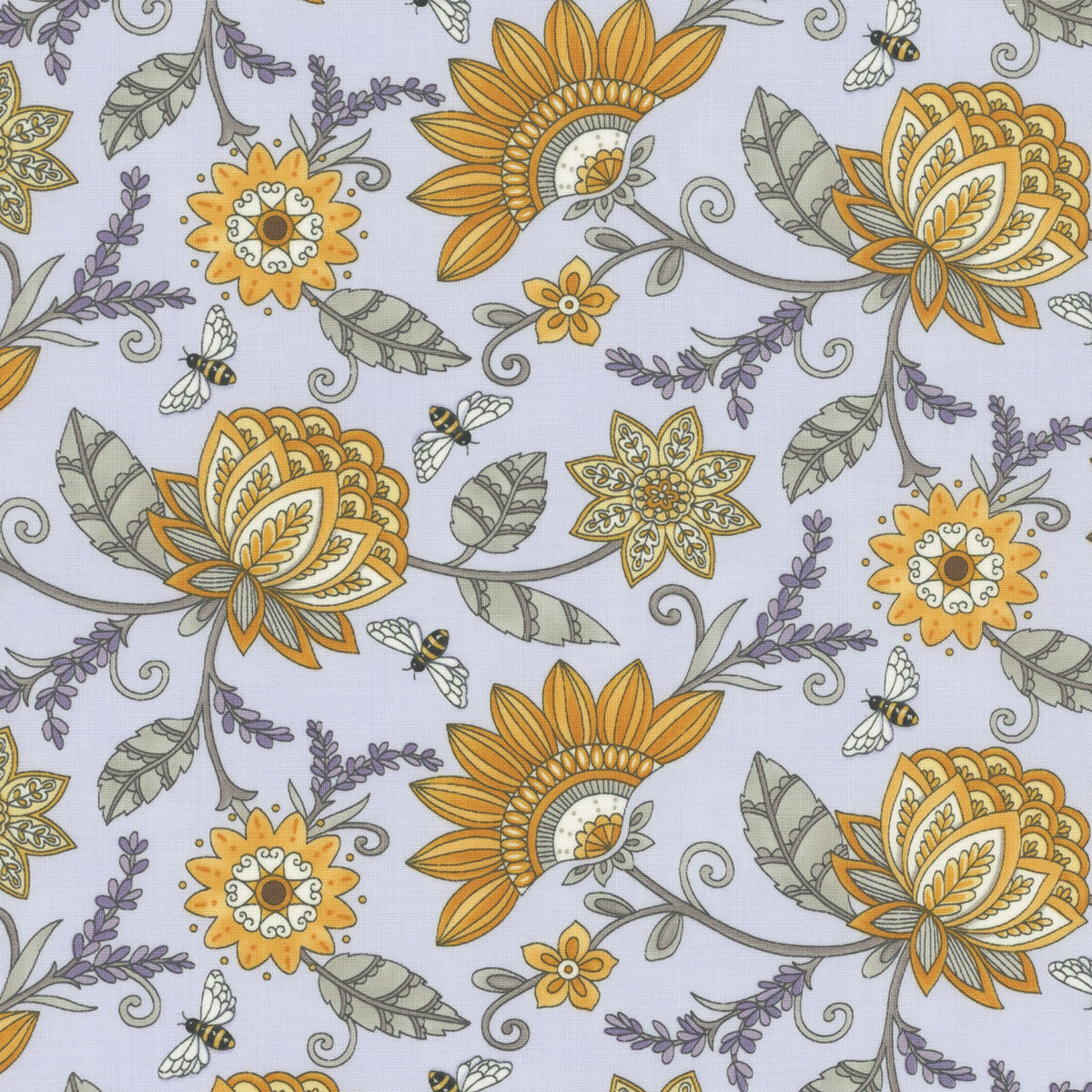Cotton Hand Embroidery Fabric - Light Honey - Stitched Modern