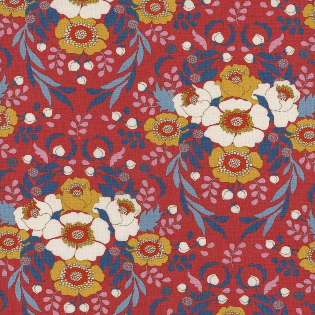 Jubilee 100541 - Anemone Red from Tilda | Shabby Fabrics