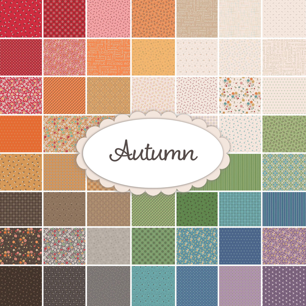 Autumn 10 Stacker by Lori Holt for Riley Blake Designs