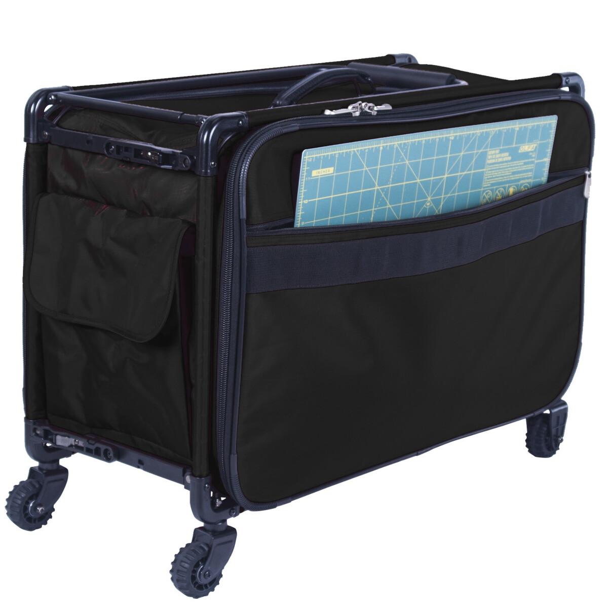 Tutto 2XL Sewing Machine Bag On Wheels - Black