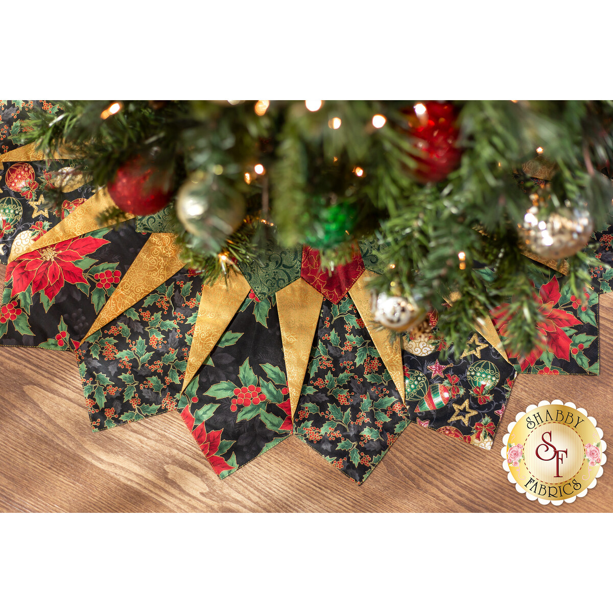 Christmas Night Tree Skirt Kit