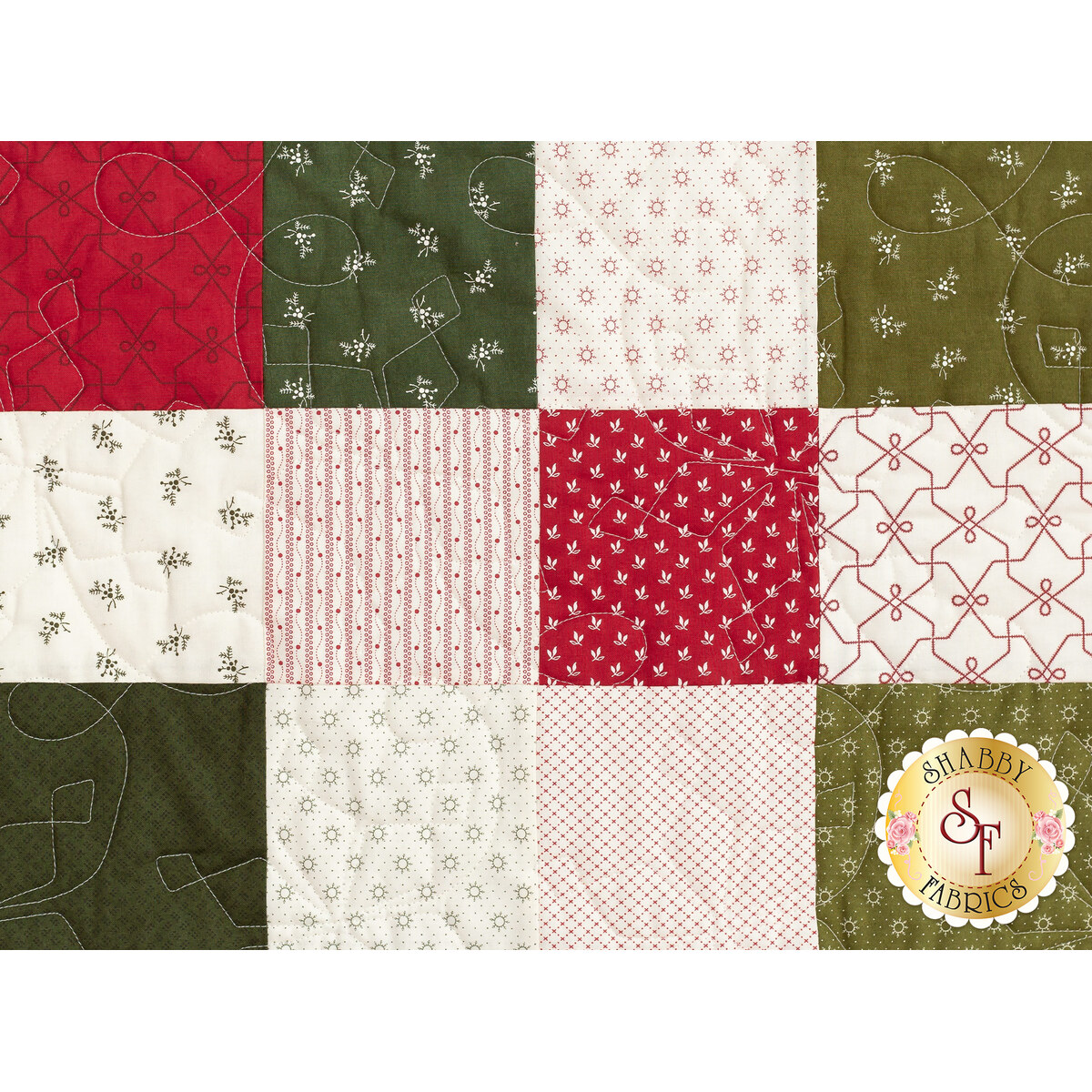 Holiday Charm Quilt Kit - Joyful Gatherings