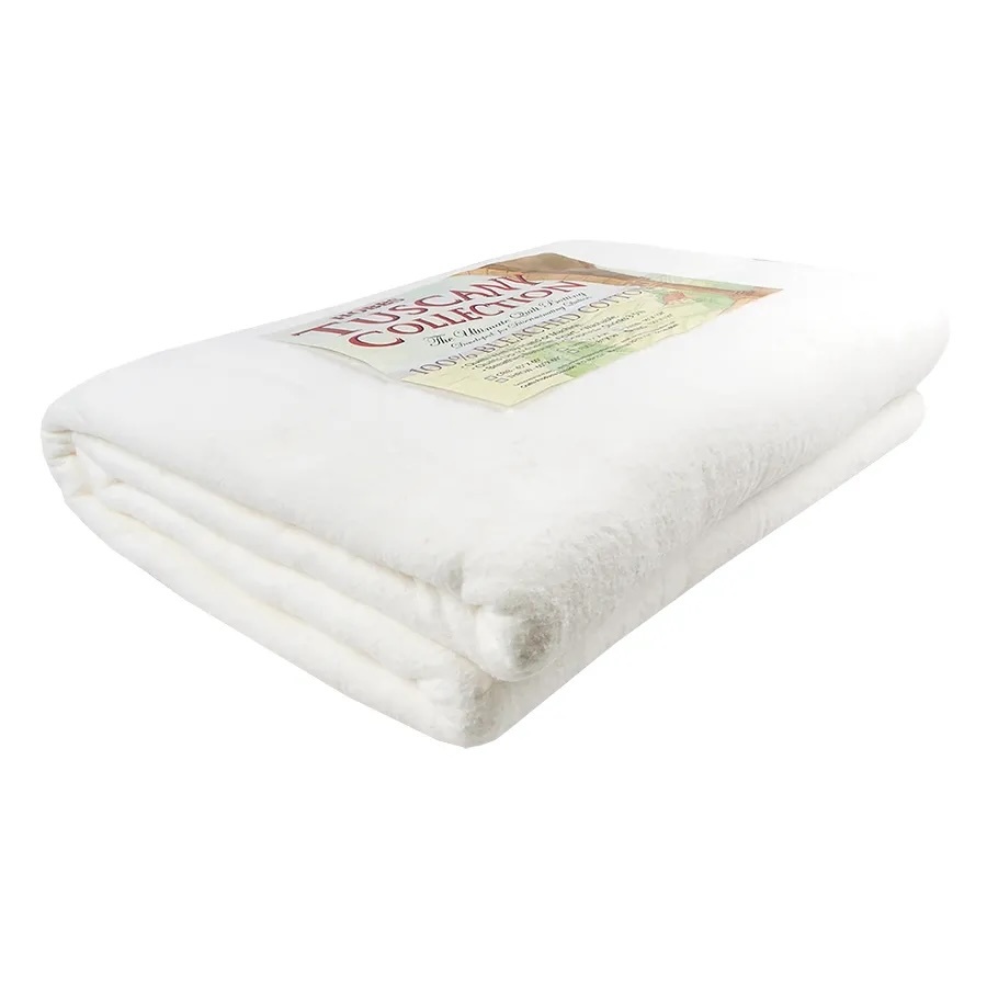 Hobbs Tuscany 100% Bleached Cotton Quilt Batting