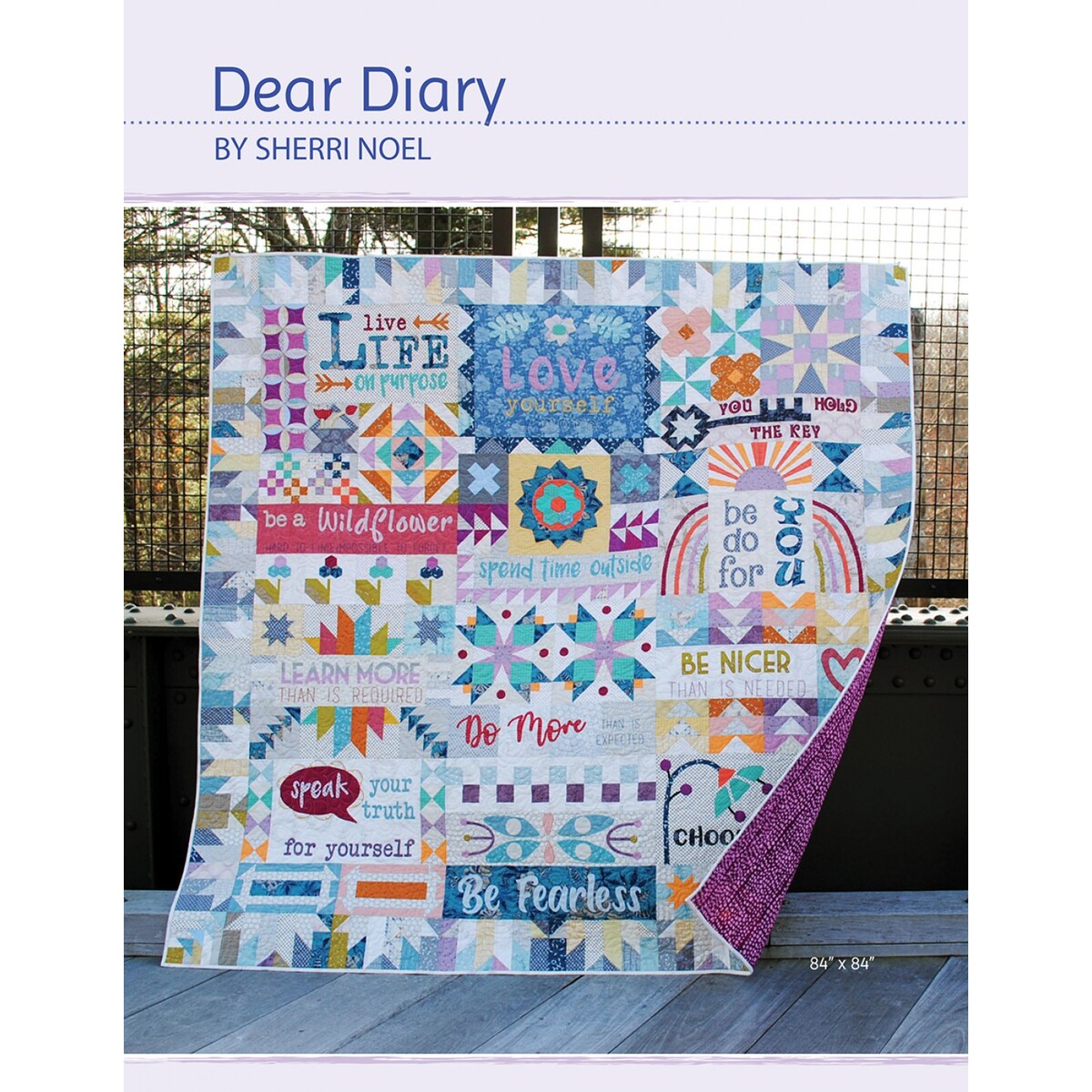 Dear Diary BOM Quilt Pattern