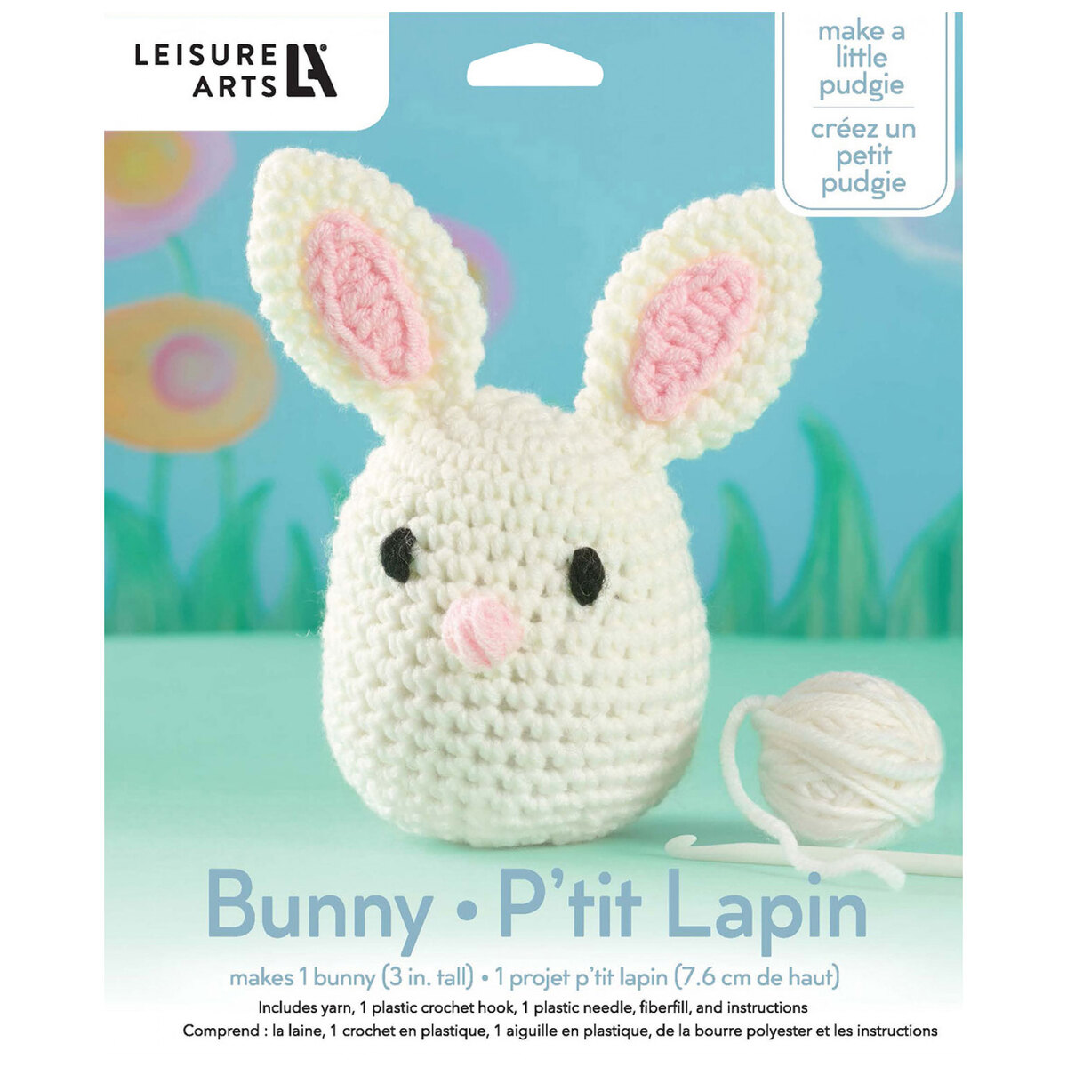 Leisure Arts Kit Little Crochet Friend Small 9.75 Bunny - Leisure Arts