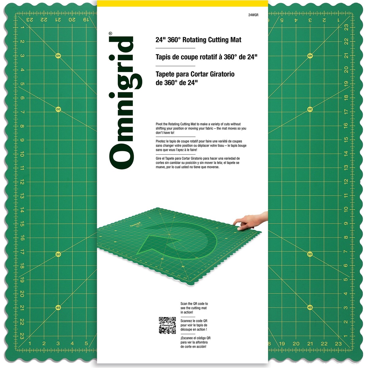 Olfa Folding Cutting Mat 17 in x 24 in