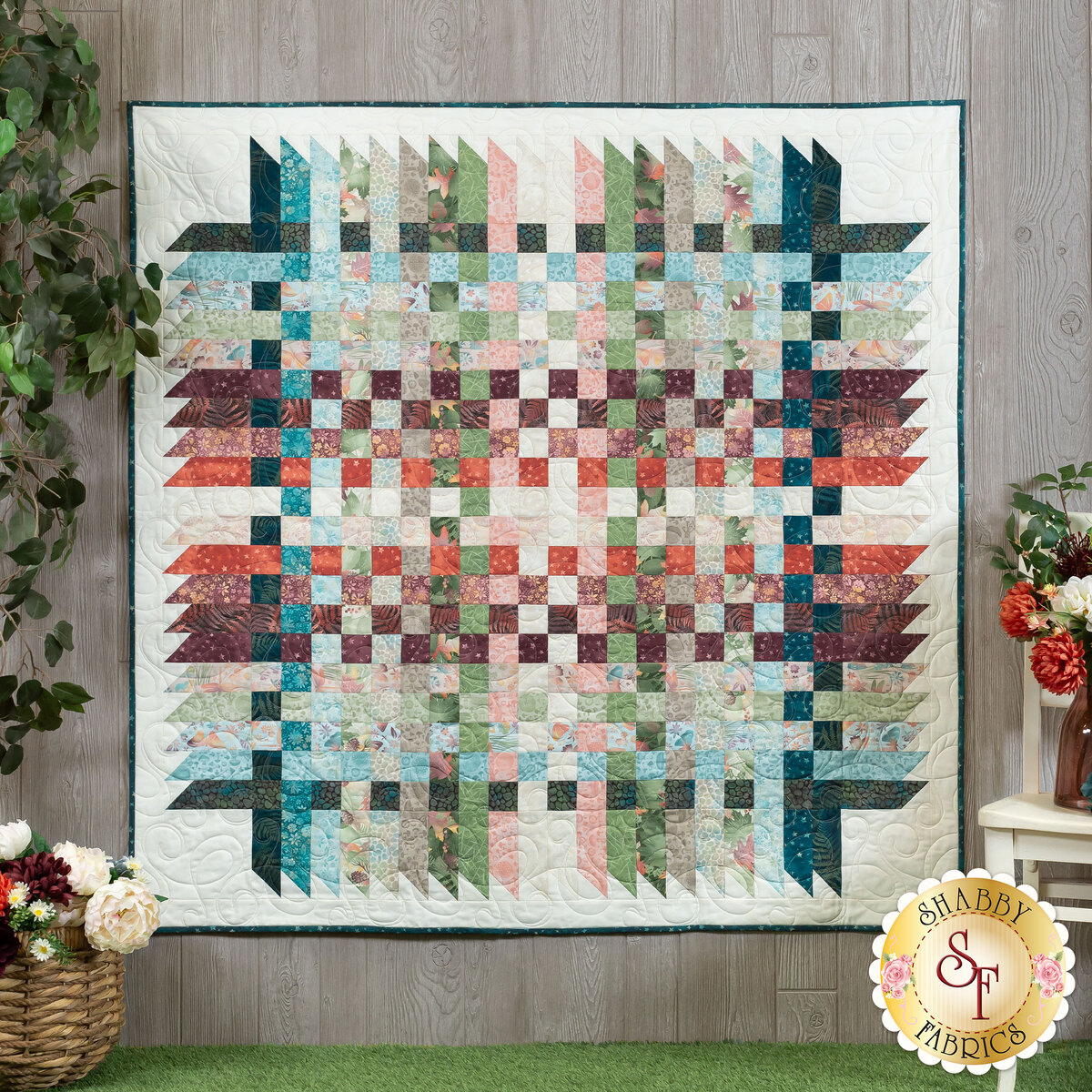 Double Faced Quilted Fabric - Natural [[by the half yard]]