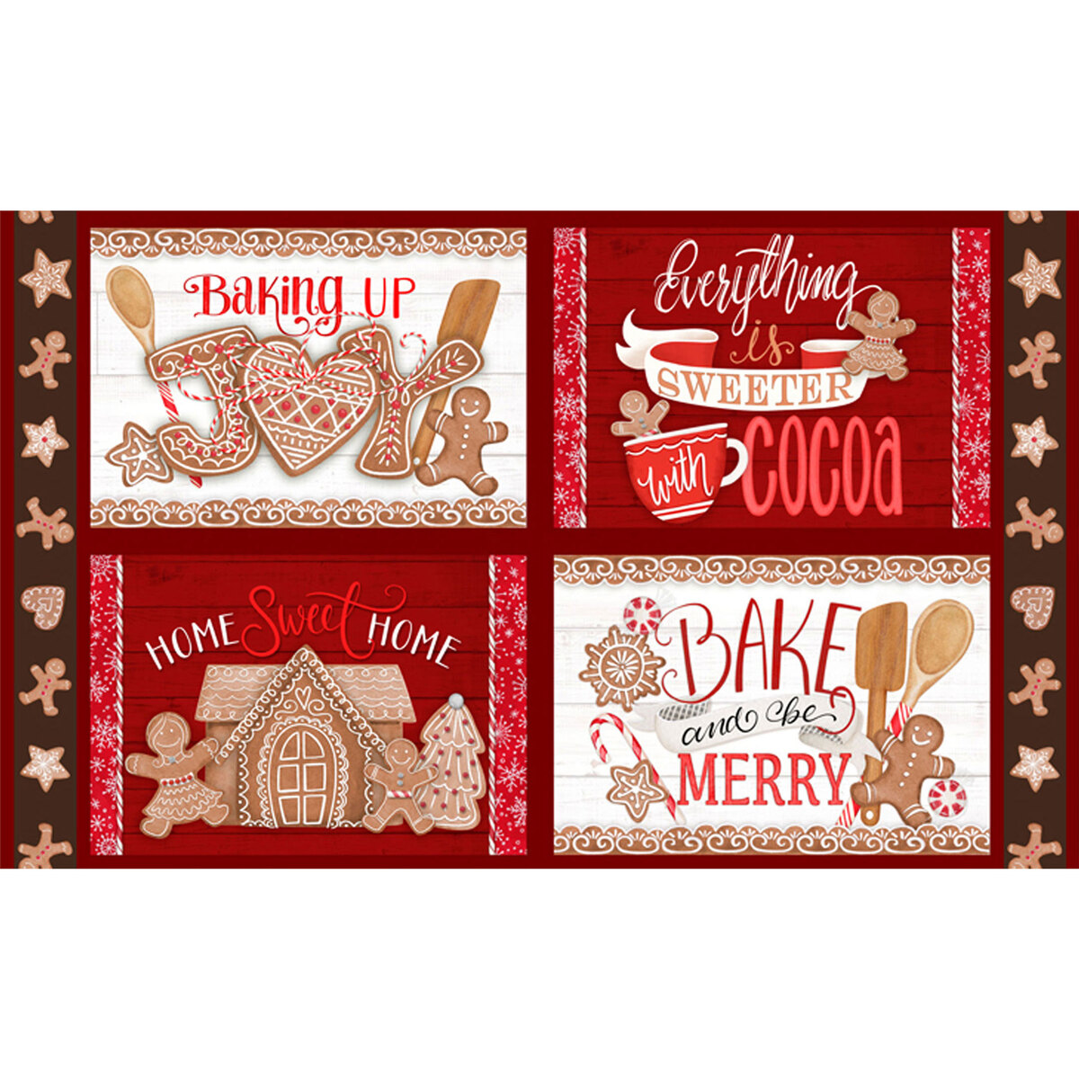 Baking Up Joy 27702312 Placemat Panel by Danielle Leone for Wilmington
