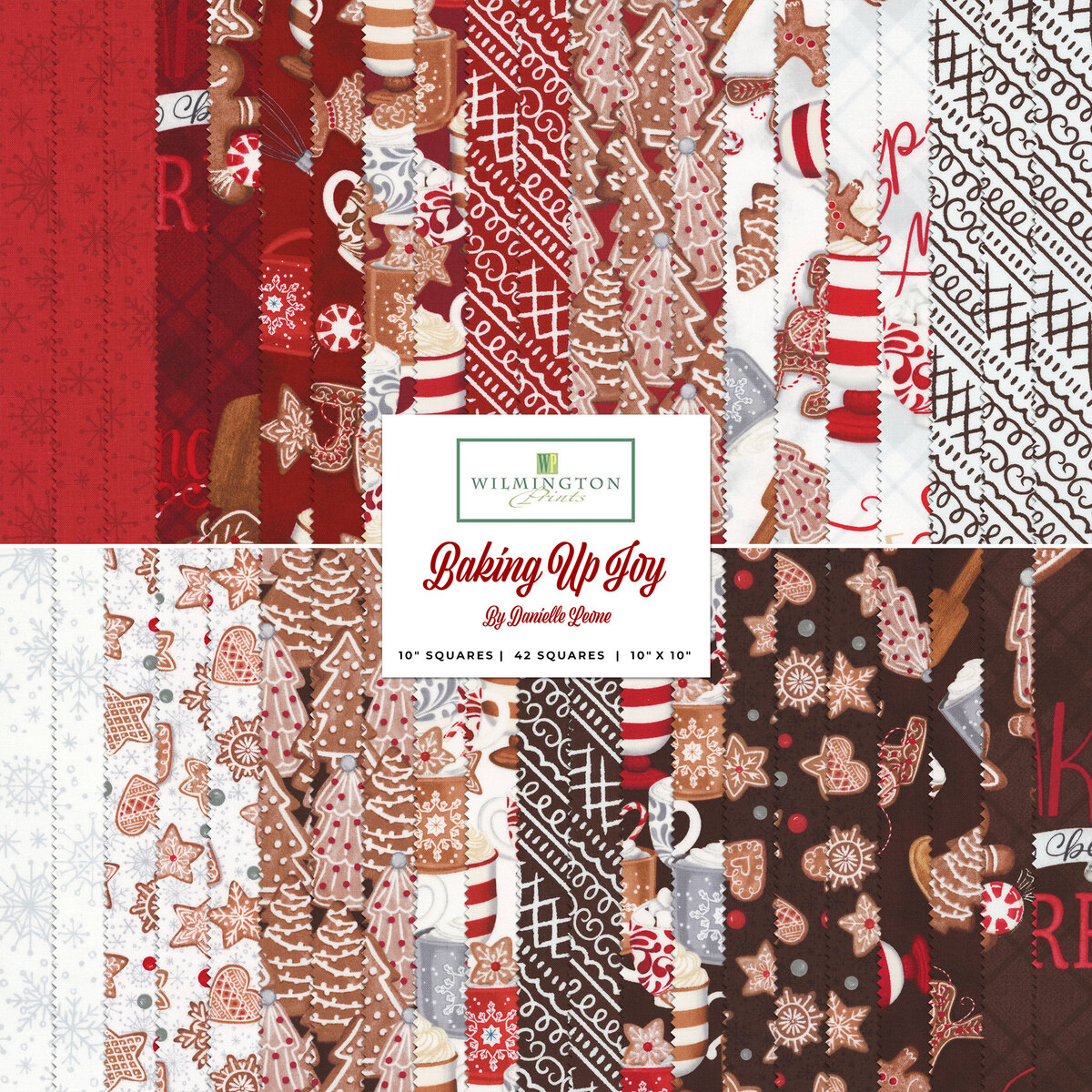 Baking Up Joy 10" Squares by Danielle Leone for Wilmington Prints