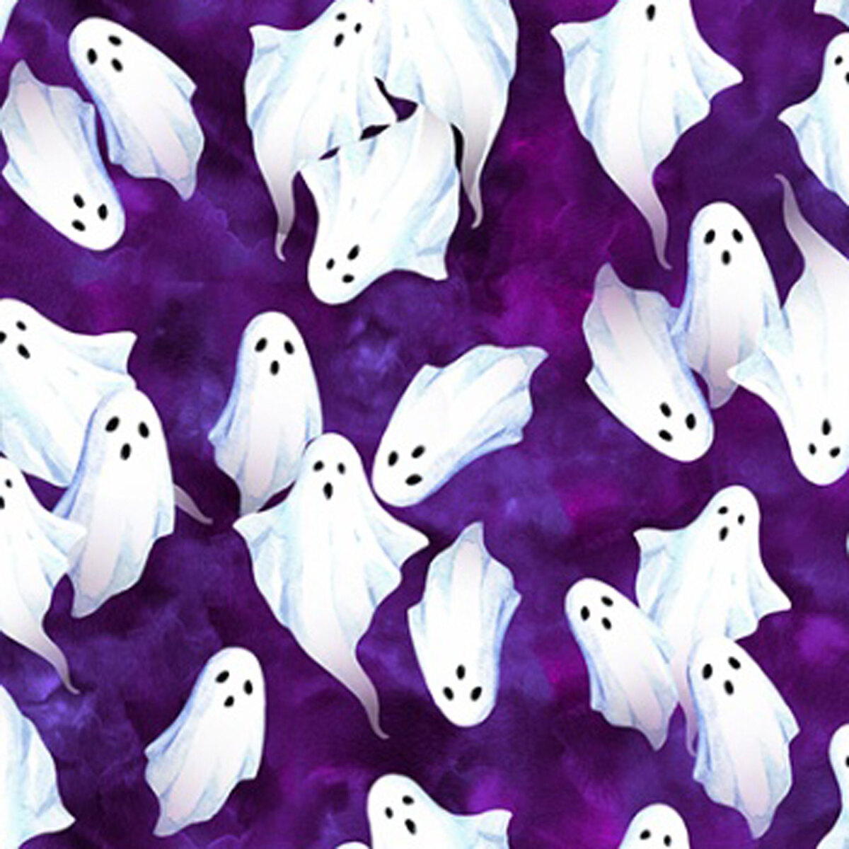 Halloween IV - Stitch Boo Purple — Fabric Shack