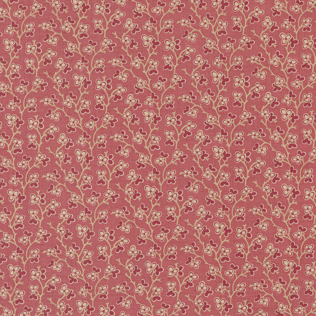 Rouenneries Trois 13966-13 Faded Red by French General for Moda Fabrics ...