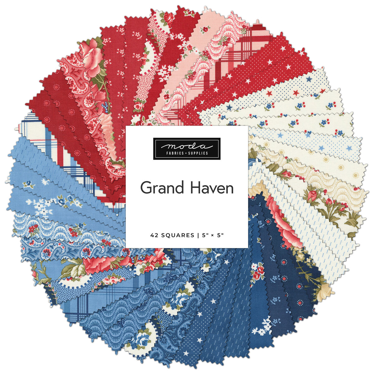 Grand Haven Charm Pack by Minick & Simpson from Moda Fabrics - RESERVE ...