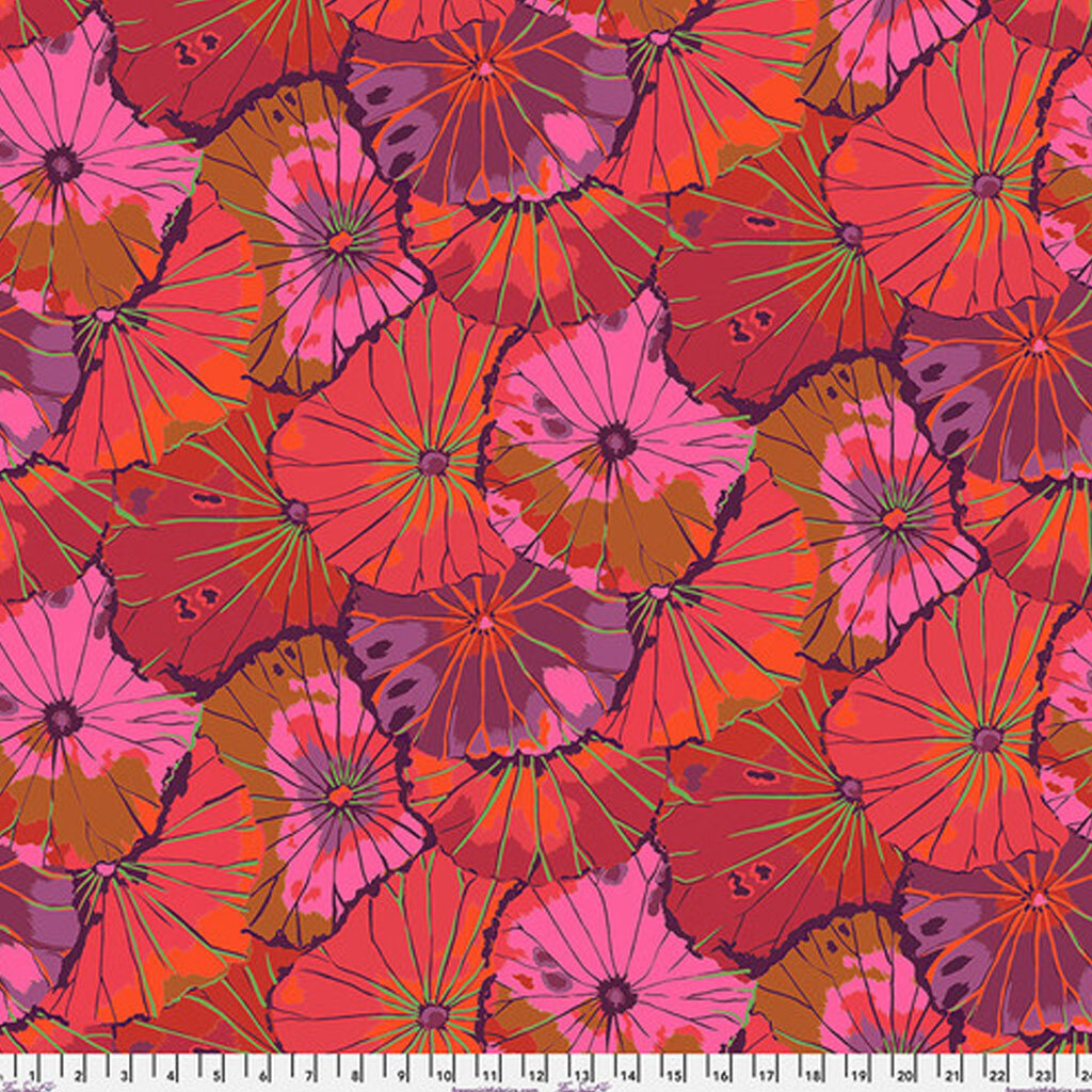 Kaffe Fassett Collective Classics Plus GP29.WINE Lotus Leaf - Wine from ...