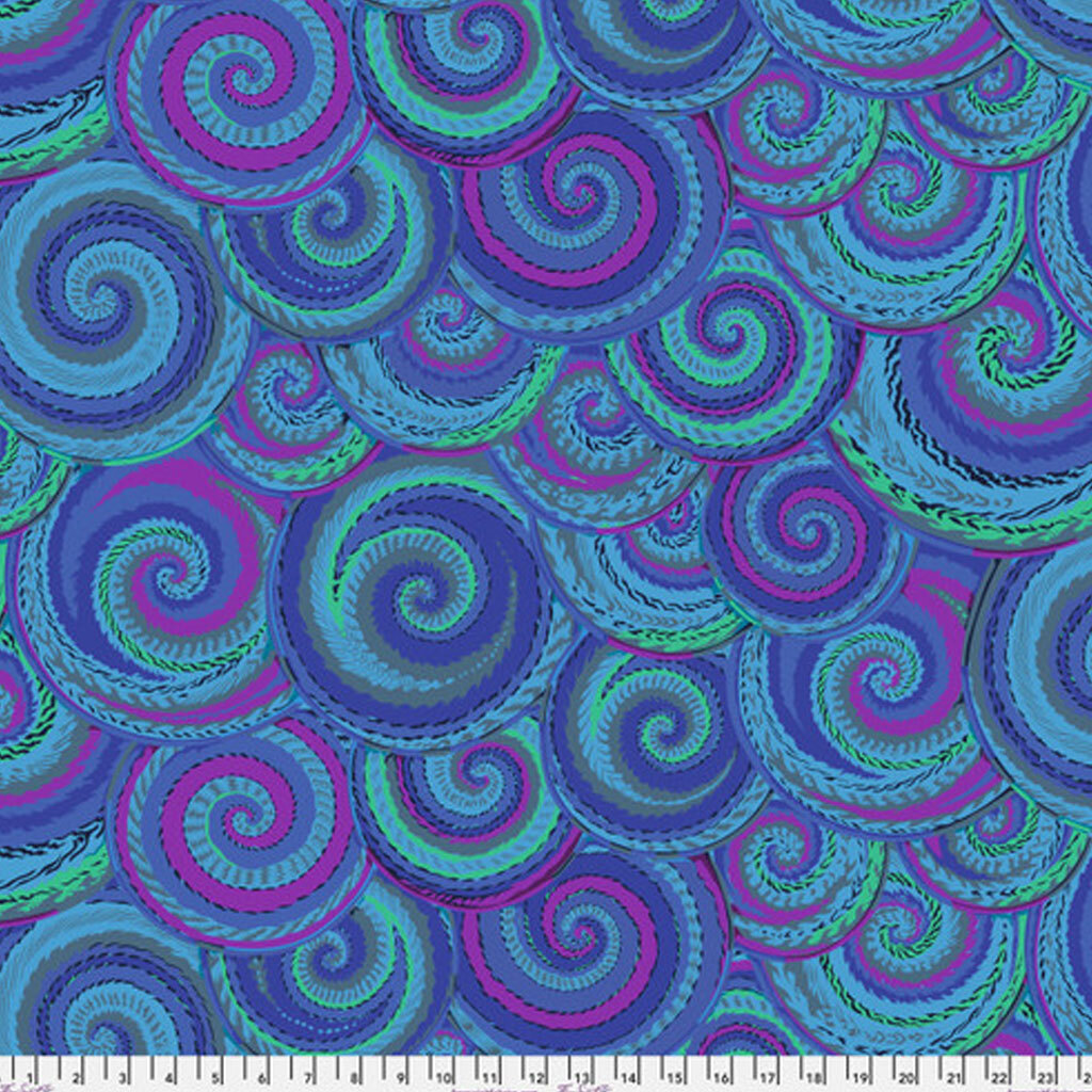 Kaffe Fassett Collective Classics Plus PWPJ066.COBAL Curly Baskets