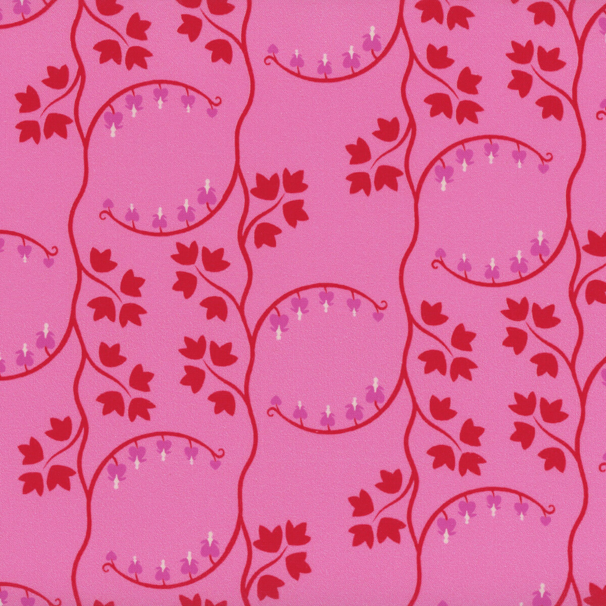 Heart Nouveau A1312E Bubblegum by Eye Candy Quilts from Andover