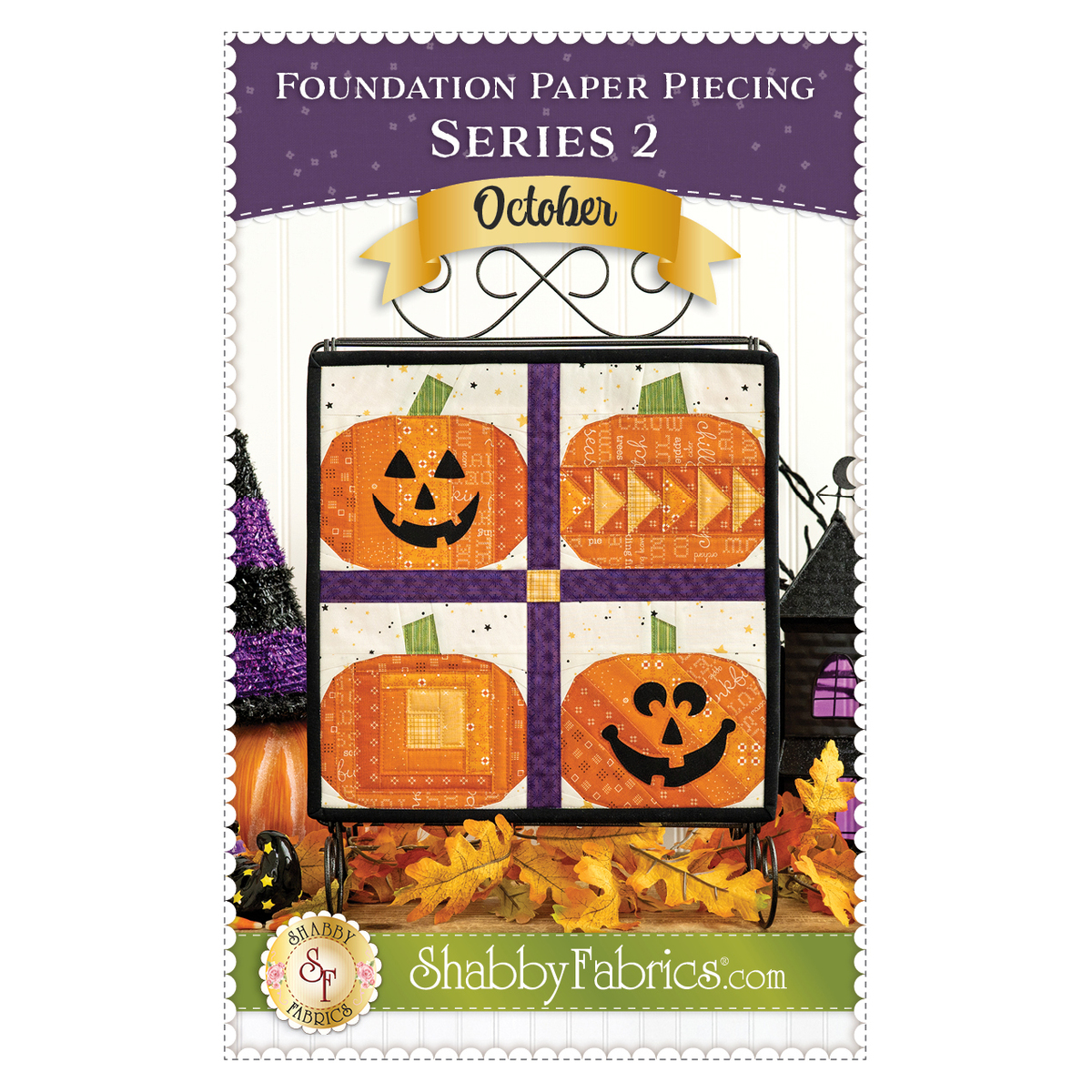 Foundation Paper Piecing Series 2 - October - Pattern | Shabby Fabrics