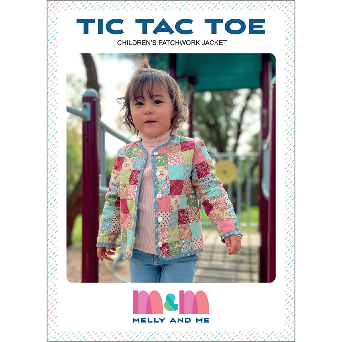 Tic Tac Toe Children's Patchwork Jacket Tic Tac Toe Children's Patchwork Jacket