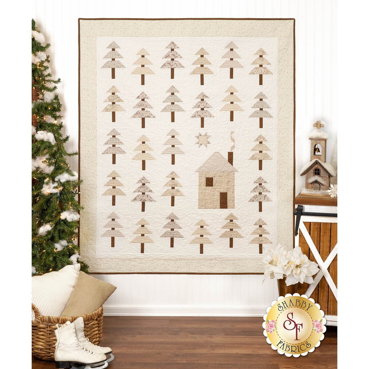 Silent Night Quilt Kit | Shabby Fabrics