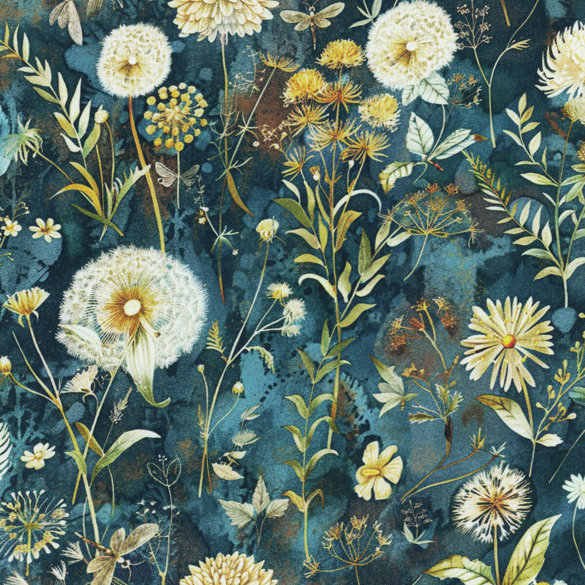 Forest Whisper FLEUR-CD3683 NIGHT by Timeless Treasures Fabrics