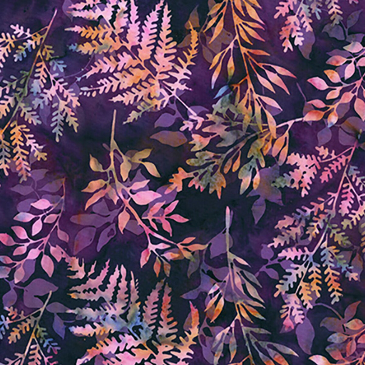 はるか　ダンジ　FR Bali Batiks - Huckleberry Haven X2636-423 Marsala by Hoffman