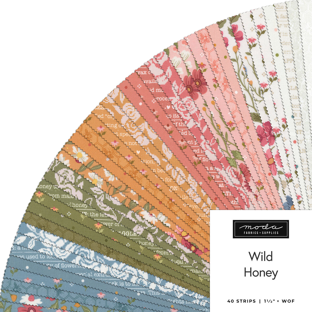 Wild Honey Honey Bun by Lella Boutique for Moda Fabrics