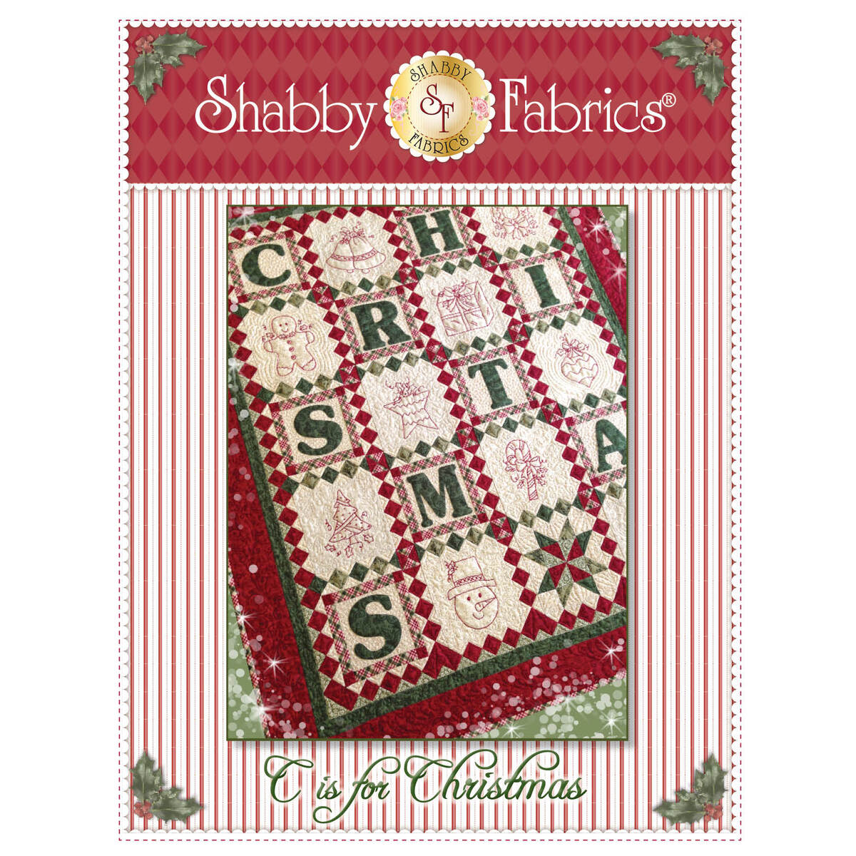 Christmas Applique Pattern – Faith and Fabric