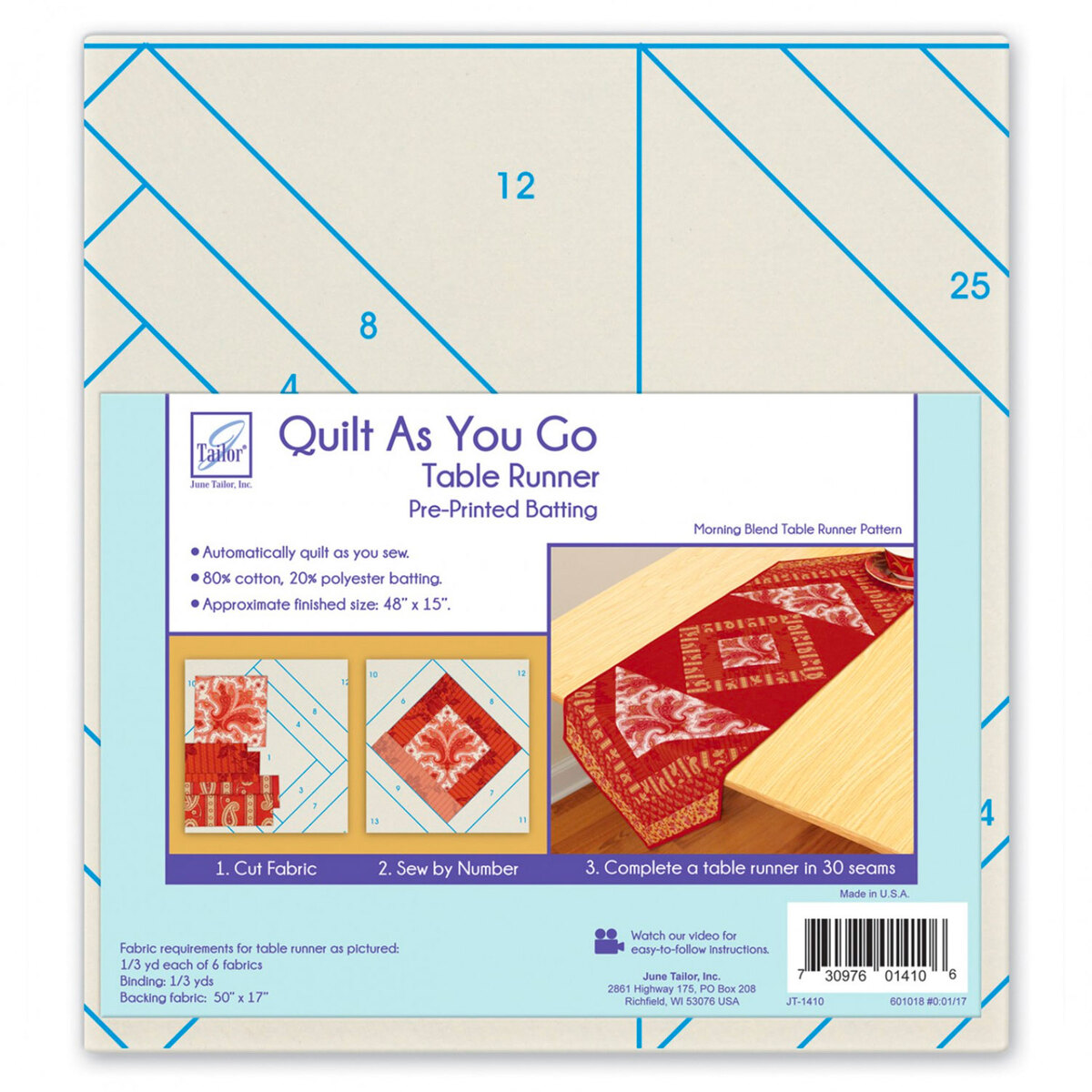 Quilt As You Go Kits