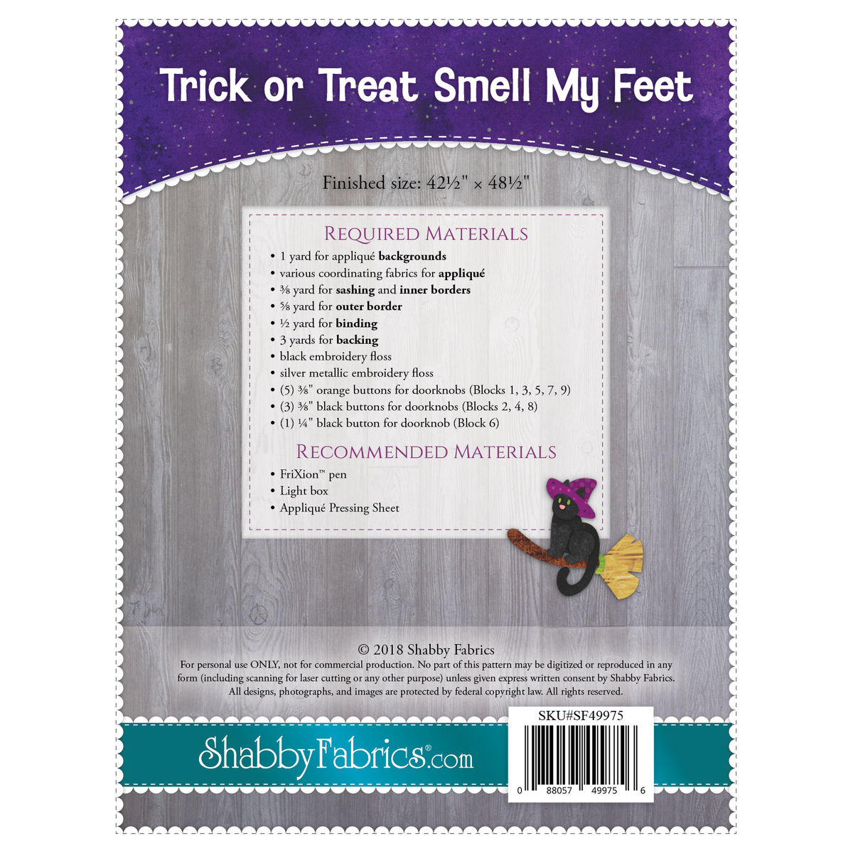 Trick or treat smell my feet Doormat – Charming Pine