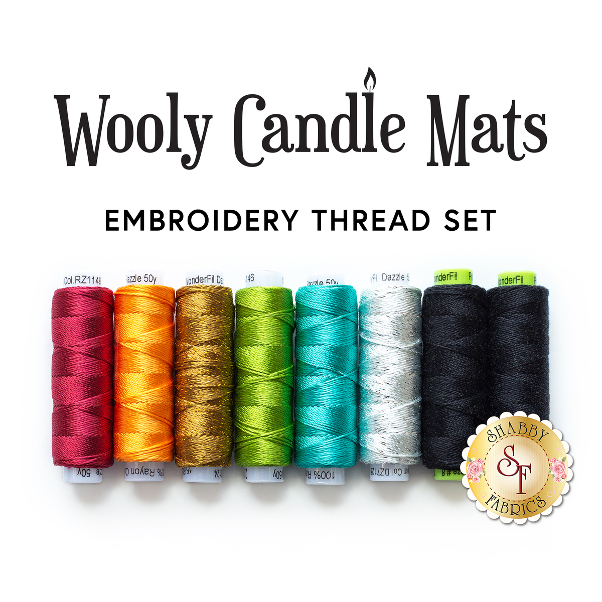  12 Colors Glow in The Dark Embroidery Thread Colorful
