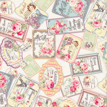 Rose Garden 2410-13A by Quilt Gate Fabrics