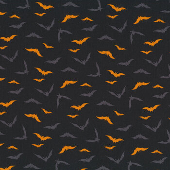 Midnight Haunt 9784-K Inky Night Flight by Andover Fabrics