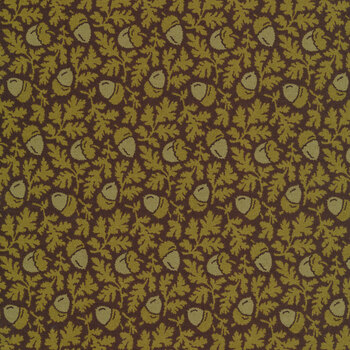 Acorn Harvest 9798-G Sage Acorns by Andover Fabrics REM