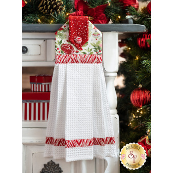 Hanging Towel Kit - Naughty or Nice - White