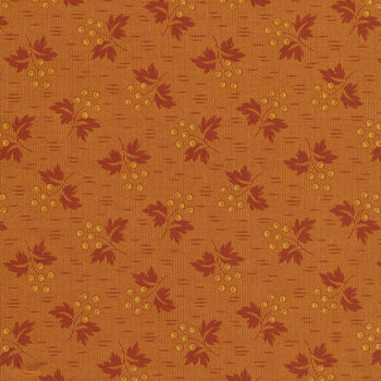 Acorn Harvest 9801-O Squash Wildberry by Andover Fabrics REM
