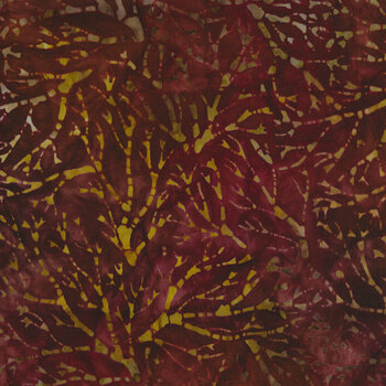 Nature's Canvas Artisan Batiks 20353-95 Burguny by Robert Kaufman Fabrics