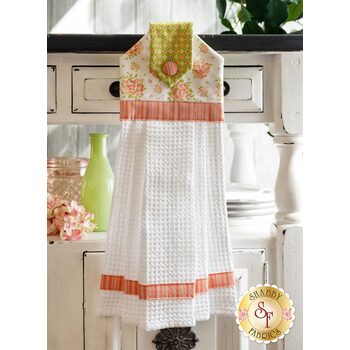 Hanging Towel Kit - Apricot & Ash - White