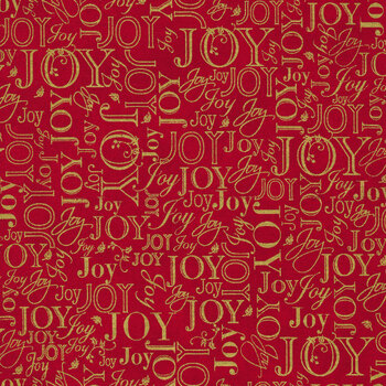 Winter's Grandeur 9 20082-3 Red by Robert Kaufman Fabrics