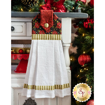  Hanging Towel Kit - Winterberry - Red