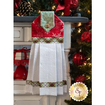 Hanging Towel Kit - Winter Wonderland - Red