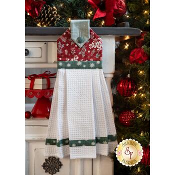 Hanging Towel Kit - Juniper - Red