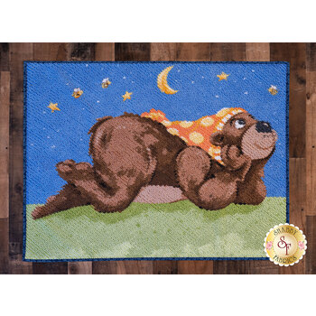 Chenille Rug Kit - Barron the Bear