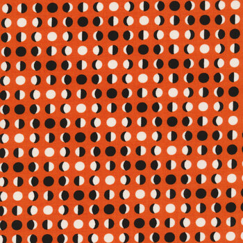 Midnight Magic 2 24104-15 Pumpkin by April Rosenthal for Moda Fabrics