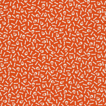 Midnight Magic 2 24105-12 Pumpkin by April Rosenthal for Moda Fabrics REM