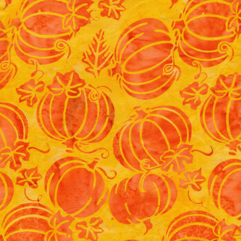 Pumpkin Delight 122027150 Acorn Canteloupe by Island Batik