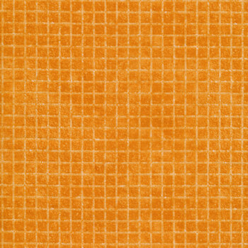 Building Dreams 82646-888 Grid Orange by Wilmington Prints