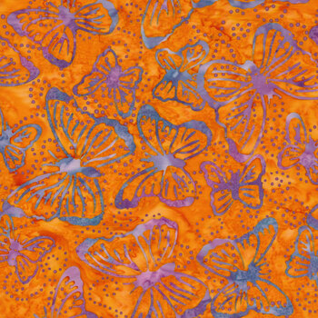 Sunny Day Batiks 4358-15 Mango by Moda Fabrics